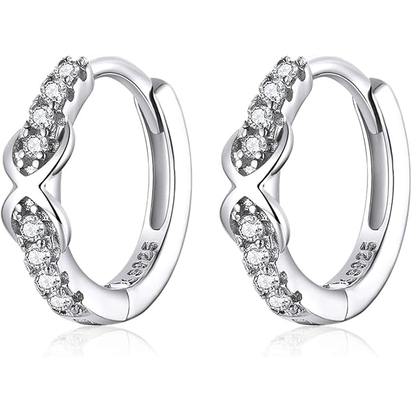 Orecchini Da Naso Celesti Argento - In Argento 925 Pacchetto 5 Pezzi