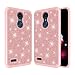 Produktbild Ferlinso LG K10 2018 Hülle, Sparkly Glitter Bling Hybrid Dual Layer Anti-Schock-Rüstung Schutzhülle Smartphone Case für LG K10 2018 (Roségold)