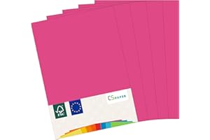 ‎CS WEBKONTOR MADE IN EU 50 Blatt farbiges Papier FLAMINGO (Pink) A4 80 g/m² CS Paper - Druckerpapier, Kopierpapier, Universalpapier zum Drucken, Basteln & Falten im Format DIN A4. Papier für den Heim- & Bürobedarf