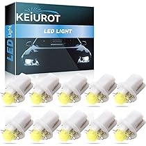 10 Lampadine Led T5 W1,2W 12V 1 SMD 5050 BIANCO 6000K Luci - Foto 7