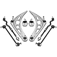 Frankberg 8 pcs Wishbone ArmSet Front Compatible with 3 Series E46 316-330 1998-2005 3 Series Touring E46 316-330 1995-2005 Z4 R.o.a.d.s.t.e.r E85 2003-2009 Replace# 32106777503
