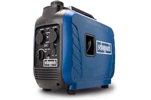 ‎SCHEPPACH Scheppach Inverter Benzin Stromerzeuger SG2500i Stromgenerator Notstromaggregat | mit Invertertechnik für sensibler Elektronik | 2000W Leistung | Steckdosen 2x 230V / 2x USB Typ A | 64,1dB Generator