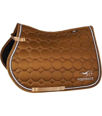 Tapis de selle pour cheval coton uni Premier Equine GP - red - Full