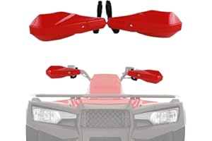 BIUGERCN Paramani ATV 22mm e 28mm Pannello Piccolo Universale per Raptor Grizzly 350 660 700 Warrior YFM 350 TRX 250-400EX LTZ400 QUAD Rosso