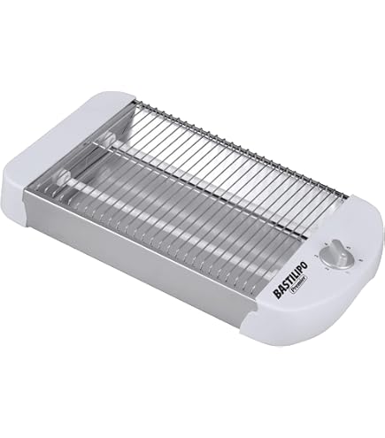 Grille-Pain Horizontal Orbegozo TO 1010 - 600W, 6 Niveaux De Cuisson, Minuterie Sonore - Gris