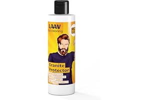 LAAV Limpiador de Suelos de Piedra GRANITE PROTECTOR (250 ml) I Quitamanchas Mármol I Protección y Limpieza de Fregaderos de Granito I Limpieza de Productos de Acero Inoxidable
