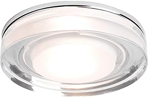 Astro Bathroom Downlight/Recessed Spot Light, Metal, GU10, 6 W, Polished Chrome