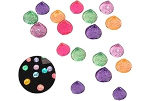 YIHAILE Leuchtende Steine 50 Stück Leuchtende Steine Leuchtende Kieselsteine Bunte Leuchtende Steine Kieselsteine Leuchten Für DLY-geschenk Asenfüller Geschenktütenfüller Partydekoration Und Mehr