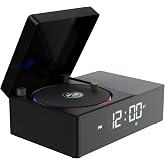 Zebronics 10W Portable Bluetooth v6.0 Speaker, Dual 5.2cm Drivers, 9hr Backup, Retro CD Design, 6 Ambient Sound Effects, TWS 