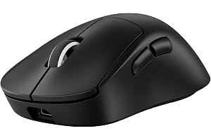 Logitech G PRO X Superlight 2 DEX Lightspeed Wireless Gaming Mouse, 60g pro-Grade Lightweight Mouse with 5 programmable Buttons, USB-C Charging, 32k DPI Sensor for PC/Mac - Black