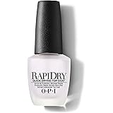 OPI RapiDry Top Coat – schnelltrocknender Überlack mit Hochglanz-Finish – verlängert die Haltbarkeit von Nagellack – mit extr