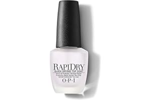 ‎OPI OPI RapiDry Top Coat – schnelltrocknender Überlack mit Hochglanz-Finish – verlängert die Haltbarkeit von Nagellack – mit extra breitem ProWide Pinsel für einen perfekten Auftrag