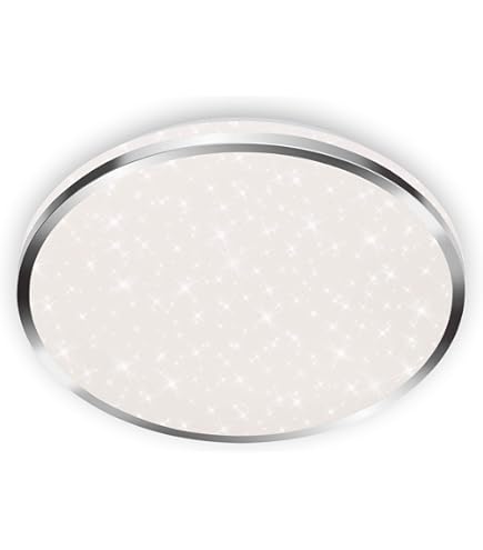 BRILONER - LED panel, tavan lambası ultra düz 28 mm, LED tavan lambası, arkadan