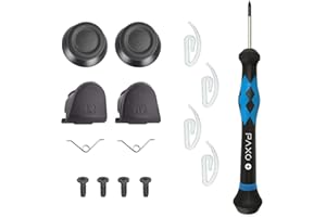 PAXO English manual | PS4 controller repair set/kit for L2 & R2 buttons and thumb sticks, including detailed instructions