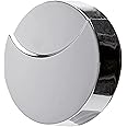Wirquin 30722867 Volant Pour vidage de Baignoire, chromé Steering Wheel for Bath Waste, Chrome, Grey