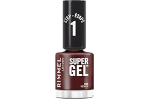 Rimmel London Smalto Unghie Super Gel - Nail Polish Effetto Gel a Lunga Durata - 043 Venus - 12 ml
