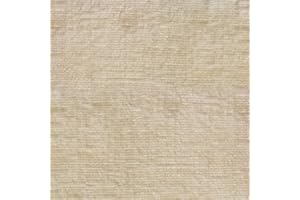 BED CENTRE FABRICS Haaris Imaan Soft Plain Chenille Velvet Upholstery Fabric | Fire Retardant | Shimmery Look | Fabric Per Metre | Curtain, Cushion, Reupholster, Soft Furnishings, Sofa | Cream