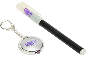 Simba 105954080Y06 - Hemlig Penna och UV-Lampa - Simba Toys Magiska Penna där Texten Endast Syns Under den Medföljande UV-Lampan, Från 6 år