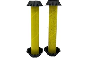 Repulseo® Piège à Mouches des Fruits ✯Made in UE✯, Anti Moucherons Intérieur, Attrape Moucherons Cuisine, Piege Moucherons et Mouchettes Fruits intérieur [Remède Naturel et sans Insecticide]