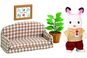 Sylvanian Families - 05013 - Set de sofá Frasier Conejo Chocolate (EPI)