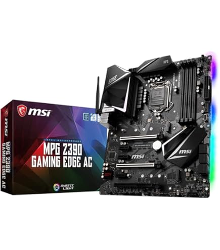 MSI MPG Z390 GAMING PLUS Motherboard ATX - Supports Intel