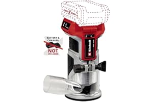 Einhell TP-ET 18 Li Bl - Solo Frezarka Krawędziowa, Szary/Czerwony, 40 mm