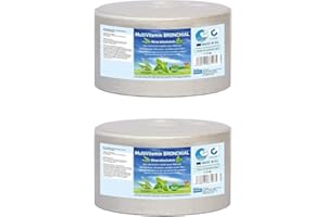 IMIMA Salt Lick for Horses – MultiVitamin Bronchial with Mint & Eucalyptus – Set 2 x 3kg Sea Salt Blocks with Vitamins, Minerals – Supports Respiratory Health for Horses, Sheep, Goats, Cattle