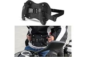 Adunsiaoto Ceinture de Sécurité Universelle Moto Passager Robuste