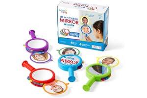 ETA HAND2MIND Learning Resources Specchio Guarda le tue emozioni, set da 4