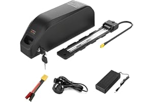 YASCO POWER Yasco UK Warehouse 52V Ebike Battery Down Tude Lithium Battery for Electric Bike Conversion Kit (52v 25Ah HN06 (0-1600w))