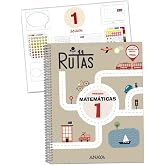 Matem&aacute;ticas 1. RUTAS. (Incluye material manipulativo)
