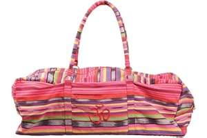 Yoga-Mad Deluxe Yoga Kit Bolso Rayas, Unisex Adulto