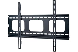 Ultimate Mounts Super Slim TV Wall Bracket Mount for 50-90 Inch Flat and Curved TVs Flat to the Wall VESA 100x100mm up to 800x400mm Max TV weight 80kg 22mm Deep For LED LCD OLED Curved Plasma Screens