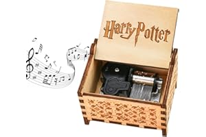JUAEYIDDS Mechanismus Spieluhr Geschnitzte Handkurbel Holzspieluhr mit Handkurbel Geschnitzte Holz Musik Box Handkurbel Spieluhren Geschenke für Freunde Valentinstag Weihnachten Jahrestag Geschenk