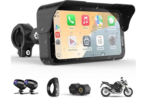 Carpuride Schermo da moto GPS