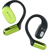 ZEBRONICS PODS O, Wireless Open-Ear Earbuds, OWS, Ultra Comfort Fit,Low Latency Gaming (Green)
