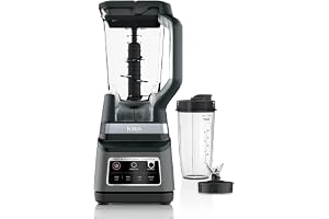 Ninja 2-In-1 Professional Blender, One Touch Blending Programs, 1200W, Black/Grey, BN750ME, 2 Years Warranty