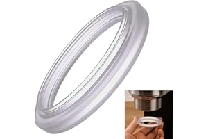 YOWFOND Junta de Silicona para Cafetera, Anillo de Sellado Compatible con Modelos De'Longhi EC 820/850/860, DEDICA EC680/EC685 y SMEG ECF01, Resistente al Calor y Antifugas, Seguro para Alimentos