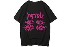 XIAKILA T-Shirt Grafica A Maniche Corte Melanie Martinez Cartoon Fashion Vintage Tops Oversize Uomo/Donna Moda Felpa Girocollo in Cotone Stile Casual Oversize