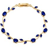 Shining Diva Fashion Tulip Bracelet for Women, Floral Crystal, Anti Tarnish Jewellery Latest Stylish Bracelet Gifts for Girls