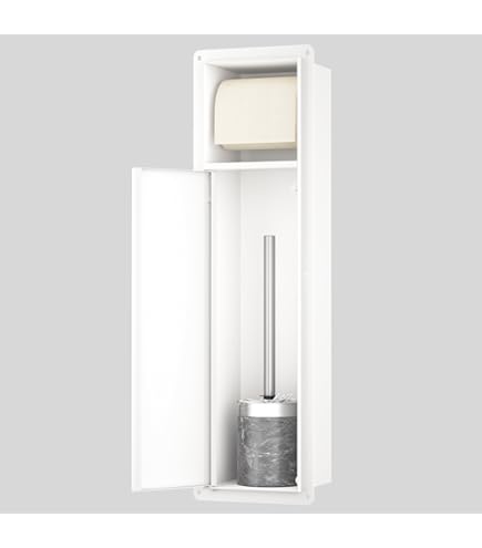 BALNEO Toiletpapierdispenser voor 6 Rollen, Toiletpapierhouder voor