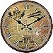 Produktbild Hyllbb Weltkarte Große Dekorative Runde Wanduhr Wohnzimmer Wanddekor Saat Fashion Stille Vintage Uhr Wand Für Neujahr Billig, B