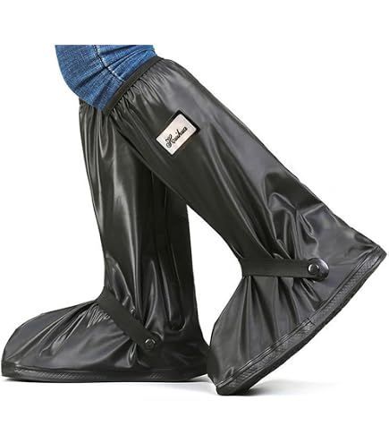 Couvre-chaussures Imperméables Réutilisables - Taille XXL - Pour Homme Et Femme - Protection Pluie, Boue