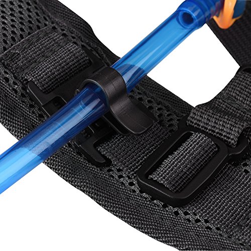 Hydration Rucksack Trinkrucksack(12L) mit Trinkblase(2L) Pack,Trinksystem Backpack Ideal für MTB Fahrrad Radfahren, Wandern, Laufen, Camping , für Reisen Klettern Outdoor Sports - 8