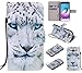 Price comparison product image C-Super Mall-UK Samsung Galaxy J3 Case, Quality PU Leather Wallet Stand Flip Case for Samsung Galaxy J3[Common to Galaxy J3 2015 & 2016 version]