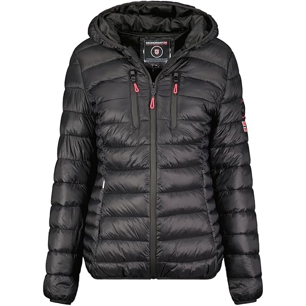 Geographical Norway Adrianna Lady - Parka Longue Epaisse Chaude Femme Automne Hiver - Manteau Fin Capuche Fausse Fourure - Blouson Coupe Vent - Doudoune Elegante Femmes (Vert L