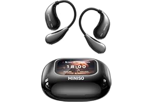 MINISO M95 Translation Earbuds Real Time OWS Open Ear AI Translator Wireless Bluetooth Earphones Support 135 Languages Translator Earbuds Bluetooth Translation for iOS & Android
