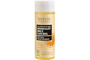 benecos - natural beauty - Cosmetics - Dissolvant de Vernis à Ongles - Huile de Coquille d'Organe Biologique et Huile de Lavande Biologique - Vegan - 125 ml