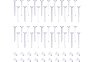 LAURITAMI Chiaro Orecchini Borchie Fermi di Plastica Acrilico Bioflex Flessibile Dell'orecchio Lobo Trago Piercing Retainer 20G 16G