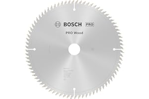Bosch 1x Tarcza pilarska PRO Wood do przewodowych ukośnic (do Miękkie drewno, Twarde drewno, Ø mm, Professional Akcesoria Kątowa piła tarczowa)